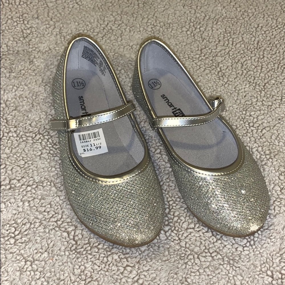 Girls sparkly shoes